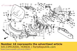 link comp., r. Aanpassen van Honda, met onderdeel nummer 64133MCA000, bestel je hier online: