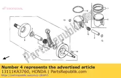 Tutaj możesz zamówić brak opisu w tej chwili od Honda , z numerem części 13111KA3760: