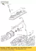 210070622, Kawasaki, rotor, pulserend zx1000nff kawasaki h2 h2r 1000 2015 2016, Nieuw