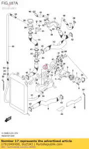 suzuki 1791040H00 serbatoio completo, reser - Il fondo