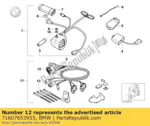 bmw 71607653955 kabelboom - Onderkant