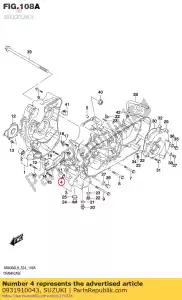 Suzuki 0931910043 krzak - Dół