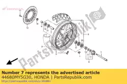 Aqui você pode pedir o retentor, caixa de engrenagens em Honda , com o número da peça 44680MY5G30: