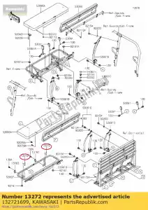 kawasaki 132721699 01 plato - Lado inferior