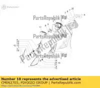 CM062705, Piaggio Group, kierunkowskaz przedni piaggio lbmc25c lbmc25e0, lbmc25e1 lbmca2100 lbmca220 lbmcd2100 lbmcd2200 rp8m25310, rp8m25300, rp8m25411 zip zip sp zip sp h 50 100 125 1996 1998 2000 2002 2006 2009 2011 2016 2017 2018 2019 2020 2021 2022, Nowy