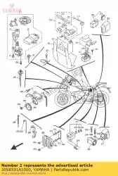 Qui puoi ordinare gruppo centralina motore da Yamaha , con numero parte 20S8591A1000: