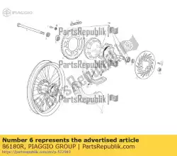 Tutaj możesz zamówić pier? Cie? ? A? Cuszka z = 53 od Piaggio Group , z numerem części 86180R: