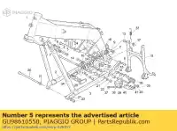 GU98610550, Piaggio Group, wkr?t moto-guzzi nevada quota quota es x 750 1000 1100 1991 1992 1995 1998, Nowy