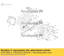 Aprilia CM159603, Joint d'embase de cylindre 0,6, OEM: Aprilia CM159603