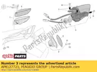 AP8127721, Piaggio Group, Luz traseira aprilia rsv factory r tuono  racing 1000 rfactory 20 , Novo