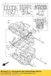 Here you can order the bolt from Suzuki, with part number 071300855B: