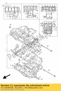 Suzuki 071300855B bolt - Bottom side