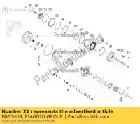 B013469, Piaggio Group, Mozzo frizione piaggio beverly bv x x10 zapm69 zapm69300, zapm69400 zapma20s zapma2200 350 2011 2012 2013 2014 2015 2016 2017 2018 2019 2020 2021 2022, Nuovo