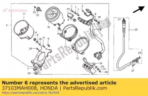 Honda 37103MAH008 zamontowa? gum? - Dół