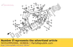 Aqui você pode pedir o nenhuma descrição disponível no momento em Honda , com o número da peça 50351MM2000: