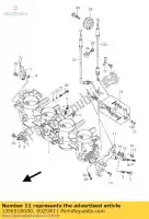 1356518G00, Suzuki, placa de estancia suzuki gsx r 1000 2003 2004, Nuevo