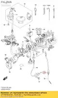 3774045D00, Suzuki, Interruptor, luz de parada suzuki  dl dl v-strom dr gn gsr gsx gsx r rv sv vs 125 200 250 600 650 750 800 1000 1100 1300 1992 1994 2004 2005 2006 2007 2008 2009 2010 2011 2012 2014 2015 2016 2017 2018 2019 2020, Novo