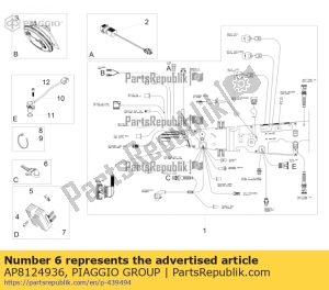 aprilia AP8124936 luchttemp. sensor - Bottom side