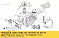 16950KCE670, Honda, pik assy., brandstof honda xr 250 1996 1997, Nieuw