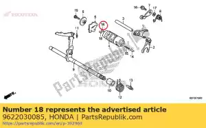 honda 9622030085 rolka 3x8,5 - Dół