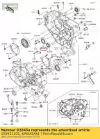 920451105, Kawasaki, Rolamento de esferas, tmb205 kl600-a1 kawasaki klr  b klx r c kx e a kl650 kl600 d klr600 klr500 klr650 kx250 tengai klx650 klx650r klr650c 600 650 250 500 , Novo