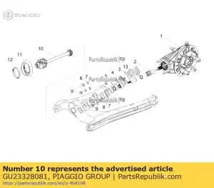 Piaggio Group GU23328081 coupling - Bottom side