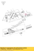 T2080529, Triumph, Rubber, gearchange assy triumph daytona 600 & 650 daytona 675 from vin 381275 daytona 675 from vin 564948 daytona 675 up to vin 381274 daytona 675 vin 381275 to vin 564947 daytona 675r from vin 564948 daytona 955i 132513 > speed triple speed triple 210445 > 461331 spee, New