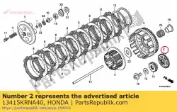 versnelling, balansaandrijving (32t van Honda, met onderdeel nummer 13415KRNA40, bestel je hier online: