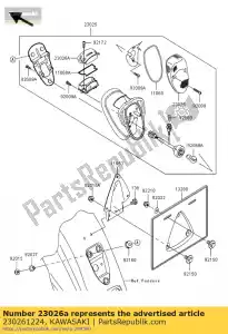 Kawasaki 230261224 lens, licentie - Onderkant