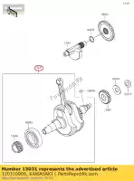 130310908, Kawasaki, 01 wa? korbowy-komp kawasaki  230 2020 2021, Nowy
