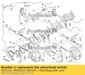 Piaggio Group 587616 cilindro - Il fondo