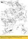 Carenatura, laterale, rh, c.b.oran Kawasaki 55028037115T