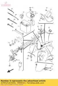 yamaha 2CMH252E3000 g?ówny wy??cznik komp. - Dół