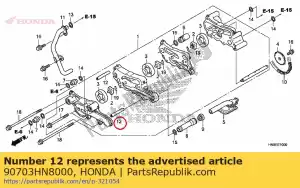 honda 90703HN8000 pasador de clavija, 8x38 - Lado inferior