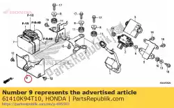 Aqui você pode pedir o cobrir um, modulador de abs em Honda , com o número da peça 61410K94T10: