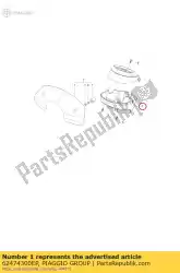 Here you can order the coprimanubrio parte inferiore from Piaggio Group, with part number 62474300EP: