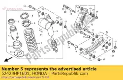 Here you can order the no description available at the moment from Honda, with part number 52423HP1601: