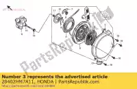 28402HM7A11, Honda, spr??yna, rozrusznik r?czny honda trx 400 450 500 2000 2001 2002 2003 2004 2010 2011, Nowy