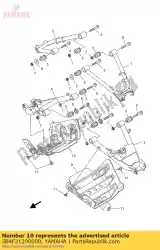 Aquí puede pedir cubierta, empuje 2 de Yamaha , con el número de pieza 5B4F21290000: