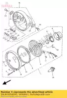 29L843950000, Yamaha, anello, ritenzione yamaha rd 350 1986, Nuovo