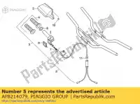 AP8214079, Piaggio Group, Cable del acelerador aprilia  mx pegaso rx 50 1991 1992 1995 1996 1997 1998 1999 2000 2001 2002 2003 2004, Nuevo