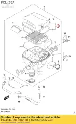 Qui puoi ordinare tappo, filtro dell'aria da Suzuki , con numero parte 1374044H00: