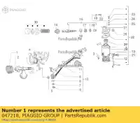 047218, Piaggio Group, wiosna vespa px vespa px zapm74100, zapm74101 zapm74200, zapm743d 125 150 200 1985 1992 2007 2008 2011 2016 2017 2018, Nowy