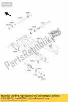 330401079, Kawasaki, Verstelketting, binnenkant kawasaki el eliminator b f d e el250 el250d el250e el252 250 252 , Nieuw