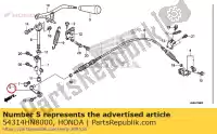 54314HN8000, Honda, Arm comp. b, shift verandering honda  trx 650 680 2003 2004 2005 2006 2007 2008 2009 2010 2012 2017 2018 2019 2020, Nieuw