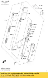 Tutaj możesz zamówić metal, prowadnica wide? Fr od Suzuki , z numerem części 5116701D00: