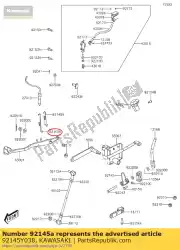 Tutaj możesz zamówić wiosna, stop od Kawasaki , z numerem części 92145Y038: