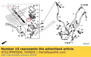 honda 45523MN5006 flutuar, fr. cilindro mestre (nissin) - Lado inferior