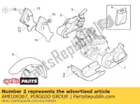 AP8106367, Piaggio Group, carter volant alu Aprilia, Classic, 125, 1995, 1999, Utilisé