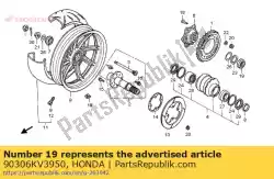 Qui puoi ordinare dado, chiusura 38mm da Honda , con numero parte 90306KV3950: